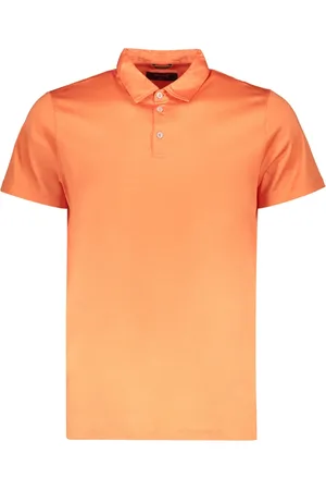 MOORER Top, Herre, , L, Bomuld, Bomuldspolo med Nacre-knapper