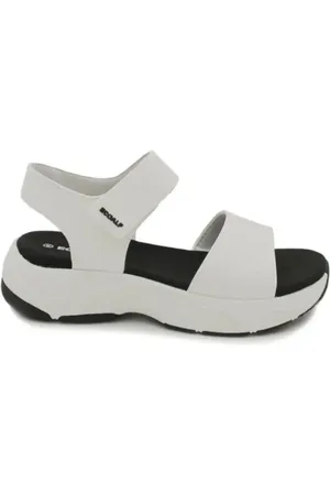 ECOALF Sko, Dame, Hvid, 39 EU, Polyester, Hvide Carla Vegan Sandaler