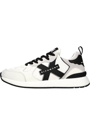 John Richmond Sko, Herre, Hvid, 44 EU, Læder, Sneakers Hvid