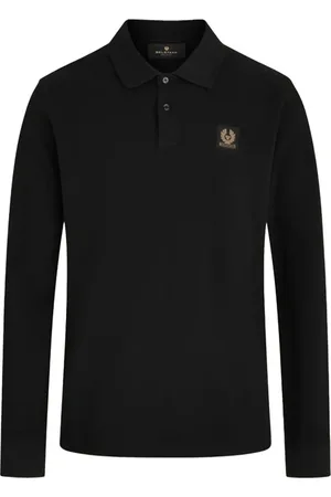 Belstaff Top, Herre, Sort, M, Uld, Klassiske Polos til Hverdagsbrug