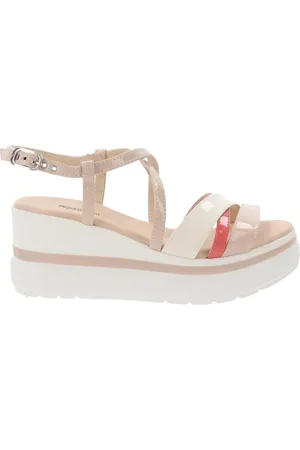 Nero Giardini Sko, Dame, Flerfarvet, 37 EU, Læder, Læder Sommer Sandaler Elegant Komfort Stil