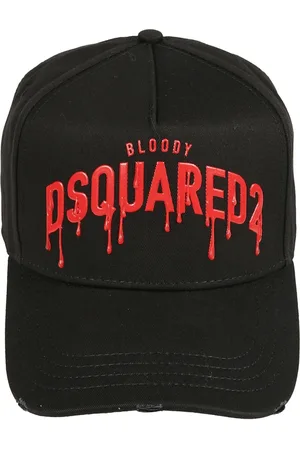 Dsquared2 Tilbehør, Herre, Sort, ONE SIZE, Bomuld, Cappello Cap