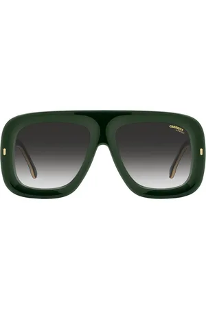 Carrera Tilbehør, unisex, Grøn, 57 MM, Uld, Stilfulde solbriller til udendørs aktiviteter