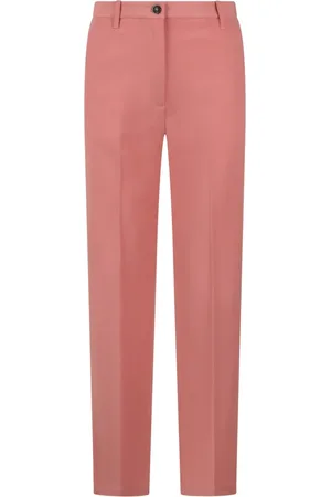 Nine In The Morning Bukser, Dame, Rød, W28, Polyester, Bootcut Palazzo Bukser med Lommer