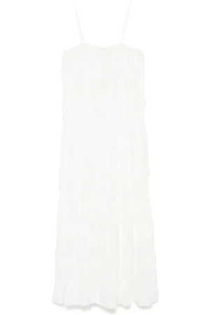 THE GARMENT Kjole, Dame, Hvid, M, Elegant Sort Kjole
