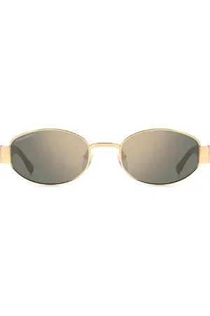Dsquared2 Tilbehør, unisex, Gul, 53 MM, Uld, Stilfulde Denim Jeans til Mænd