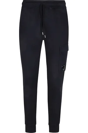 C.P. Company Bukser, Herre, Blå, M, Fleece Cargo Sweatpant