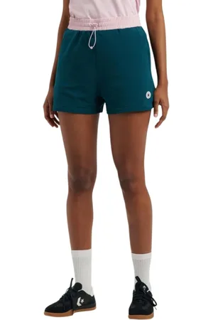 Converse Shorts, Dame, Grøn, M, Retro Sport Shorts