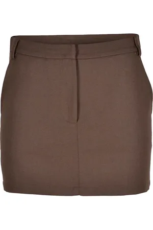 Patrizia Pepe Nederdel, Dame, Brun, XS, Urban Mini Nederdel