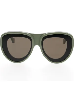 Loewe Tilbehør, unisex, Grøn, ONE SIZE, Uld, Stilfulde solbriller til solrige dage