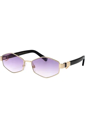 Marc Jacobs Tilbehør, Dame, Lilla, 55 MM, Uld, Stilfulde solbriller til en solrig dag