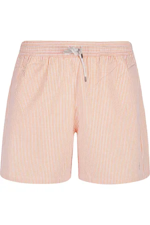 Ralph Lauren Shorts, Herre, Lyserød, M, Mid Swim Trunk til rejsende