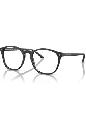 Giorgio Armani Tilbehør, Herre, Sort, 50 MM, Uld, Phantos Acetat Solbriller med Graduerbare Linser