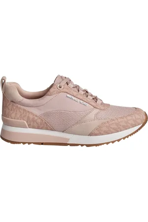 Michael Kors Sko, Dame, Lyserød, 38 EU, Uld, Mesh Allie Stride Sneakers
