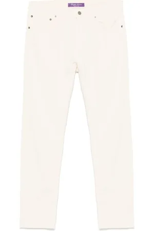 Ralph Lauren Jeans, Herre, Hvid, W30, Uld, Hvide Jeans