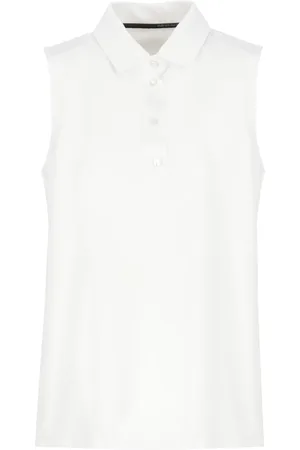 RRD Top, Dame, Hvid, S, Hvid Polo Ærmeløs Dame