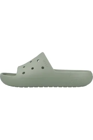 Crocs Sko, Herre, Grøn, 43 EU, Klassiske Slide Sandaler