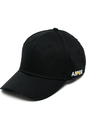 Aspesi Tilbehør, Herre, Sort, ONE SIZE, Bomuld, Bomuldskasket Hat Designers Code 2C01P128
