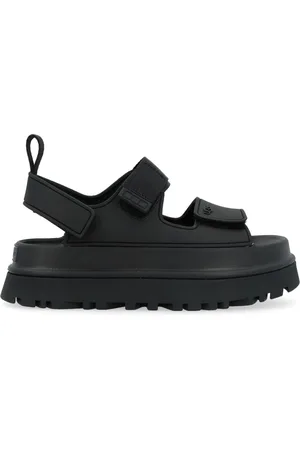 UGG Sko, Dame, Sort, 36 EU, Polyester, GoldenGlow Sandal i sort EVA