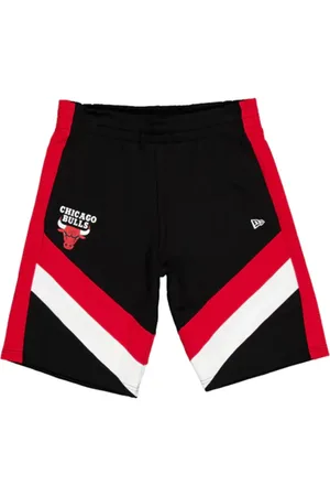 New Era Shorts, Herre, Sort, L, Bomuld, Chicago Bulls NBA Panel Shorts