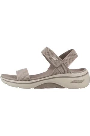 Skechers Sko, Dame, Brun, 39 EU, Arch Fit Sandal