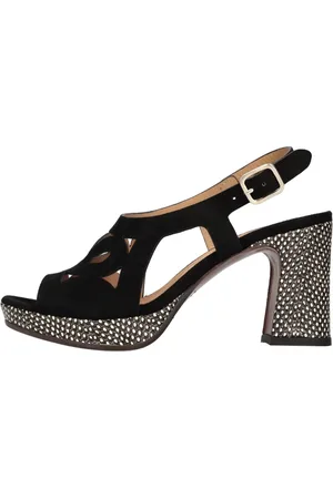 Chie Mihara Sko, Dame, Sort, 37 EU, Læder, Sandal Sort