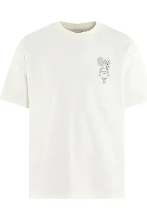 Drôle de Monsieur Top, Herre, Hvid, XL, Medicis Sport T-shirt
