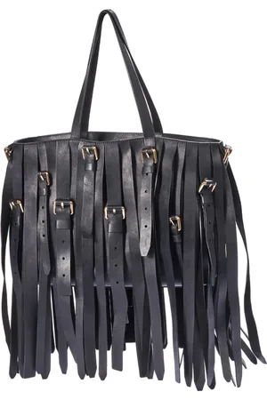 Moschino Taske, Dame, Sort, ONE SIZE, Uld, Bæltet Tote Taske