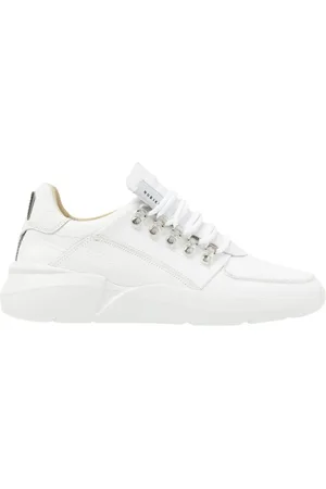 Nubikk Sko, Herre, Hvid, 46 EU, Hvide Romerske Sneakers
