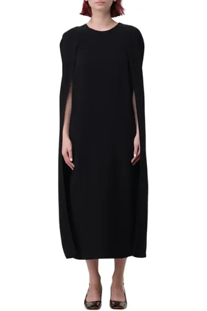 Stella McCartney Kjole, Dame, Sort, S, Elegant Sort Midi Kjole