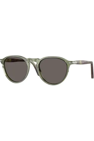 Persol Tilbehør, Herre, Grøn, 53 MM, Uld, Elegante solbriller til enhver lejlighed