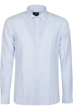 Orian Skjorte, Herre, Blå, 3XL, Langærmet Slim Skjorte
