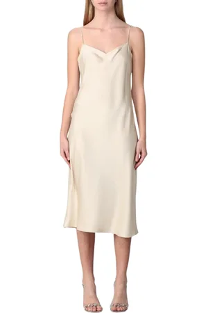 THEORY Kjole, Dame, , L, Elegant Silke Slip Kjole