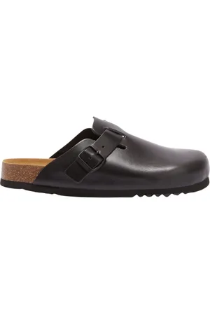 Scholl Sko, Herre, Sort, 43 EU, Uld, Olivier New Sandal Træsko