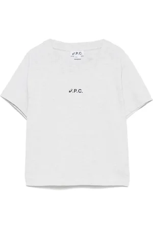 A.P.C. Top, Dame, Grå, XS, Uld, Sky T-shirt til et stilfuldt look
