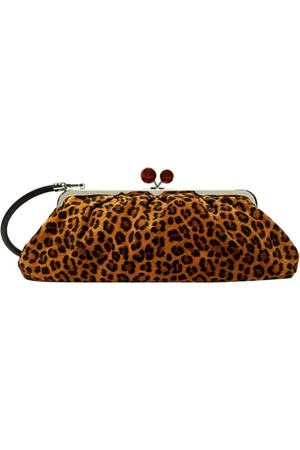 Max Mara Taske, Dame, Brun, ONE SIZE, Uld, Brun Pasticcino Taske Stor i Ruskind
