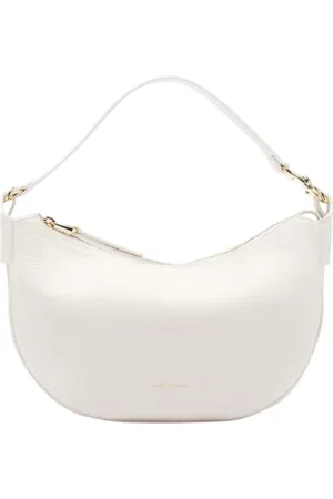 Coccinelle Taske, Dame, Hvid, ONE SIZE, Uld, Hvid lynlås lukning taske med lommer
