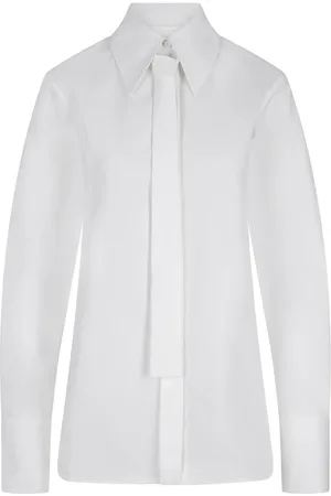 Jil Sander Bluser & Skjorter, Dame, Hvid, M, Bomuld, Hvid Bomuldsskjorte til Kvinder