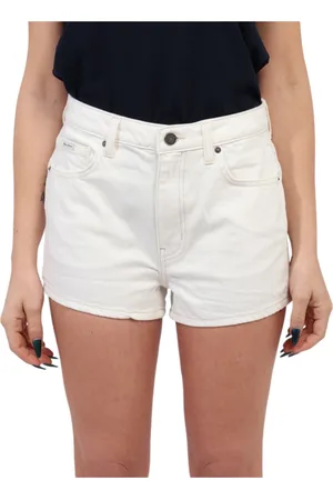 Guess Shorts, Dame, Hvid, W30, Bomuld, bomuld dame shorts