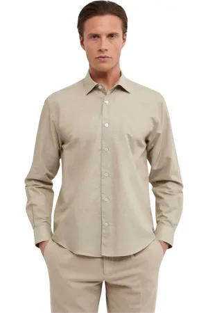 Xacus Skjorte, Herre, , XL, Linned, Linned Skjorte Regular Unfold