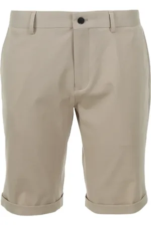 Genti Shorts, Herre, Grå, XL, Lys Taupe Korte Bukser