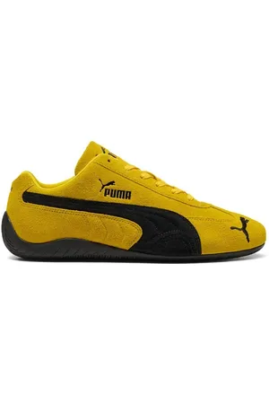 PUMA Sko, Herre, Gul, 36 EU, Gul Sort Speedcat Sneakers