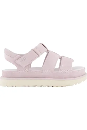 UGG Sko, Dame, Lyserød, 38 EU, Goldenstar Strap Baby Fog Sandaler