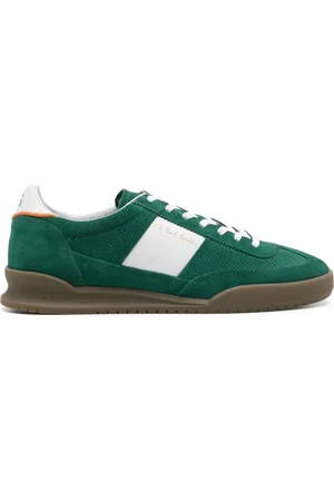 Paul Smith Sko, Herre, Grøn, 40 EU, Uld, Grøn Ruskind Snøresko