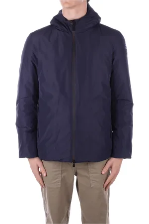 sunseeker Jakke, Herre, Blå, 2XL, Uld, Hættetrøje med lynlåslommer
