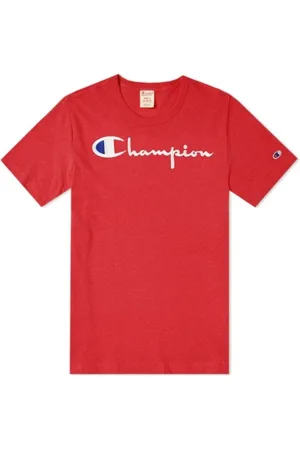 Champion Top, Herre, Rød, XL, Hamp, T-shirt