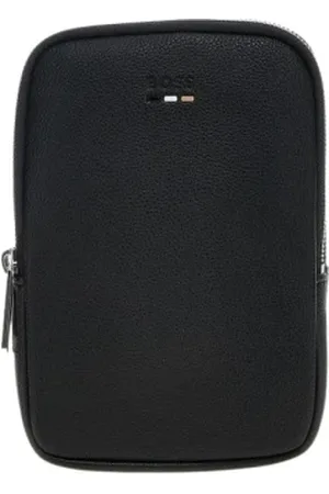 HUGO BOSS Taske, Herre, Sort, ONE SIZE, Sort Silke Lommeklud