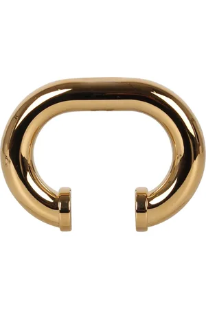 Paco rabanne Tilbehør, Dame, Gul, ONE SIZE, Link armbånd med blank åben design