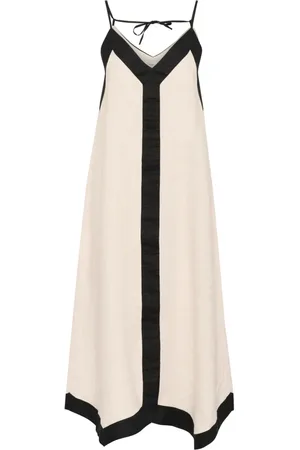 INWEAR Kjole, Dame, , L, Uld, Enkel Stropløs Kjole i Haze Melange