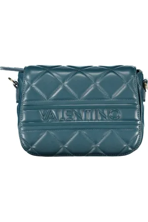 Valentino by Mario Valentino Taske, Dame, Grøn, ONE SIZE, Uld, Grøn Skuldertaske med Kontrastdetaljer